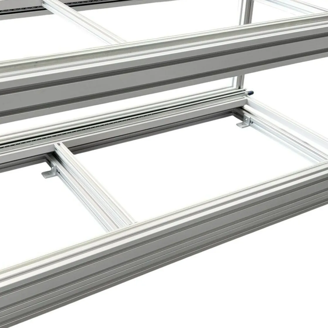Markenlos Heckauszüge^Doppel-Heckauszug 80×60cm Multiplexplatte 3 geschlossene Boxen