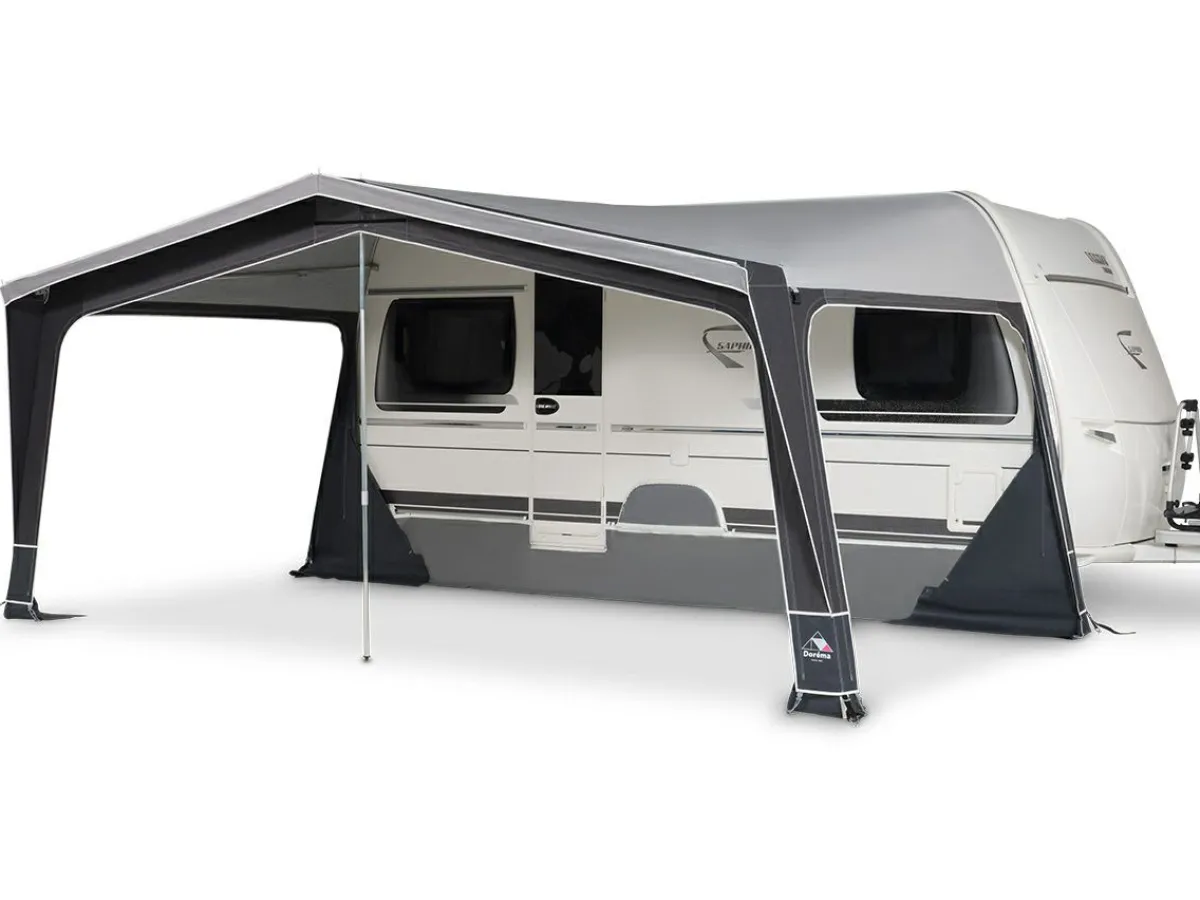 Doréma Diamond XL 270, Größe 11 (900–925 cm), Vorzelt für Wohnwagen< Saisonvorzelte|Volleinzug Vorzelte