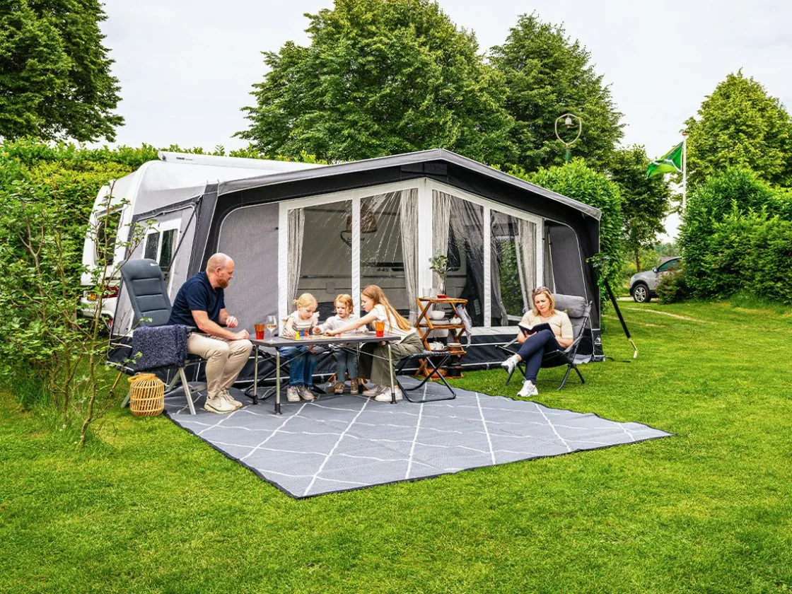 Doréma Saisonvorzelte|Volleinzug Vorzelte-Diamond XL 270, Größe 14 (975–1000 cm), Vorzelt für Wohnwagen