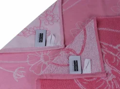 DoubleDry Blume 50 x 70 cm 6er-Set Geschirrtüchern - Rosa< Geschirr- & Küchentücher