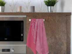 DoubleDry Blume 50 x 70 cm 6er-Set Geschirrtüchern - Rosa< Geschirr- & Küchentücher