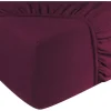 DoubleDry Spannbettlaken^Flanel 140x200 cm Spannbettlaken - Lila