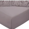 DoubleDry Spannbettlaken-Home 90 x 200 cm Spannbettlaken - Hell Lila