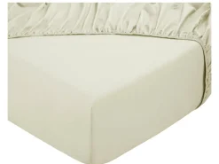 DoubleDry Spannbettlaken-Home 140 x 200 cm Spannbettlaken - Creme