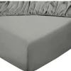 DoubleDry Spannbettlaken^Home 90 x 200 cm Spannbettlaken - Grau