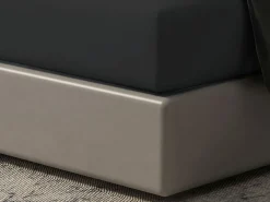 DoubleDry Spannbettlaken-Home 180 x 200 cm Spannbettlaken - Schwarz