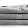 DoubleDry Handtücher^Hotel 70 x 140 cm 3er-Set Handtüchern - Hell Grau