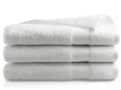 DoubleDry Handtücher^Hotel 70 x 140 cm 3er-Set Handtüchern - Weiß