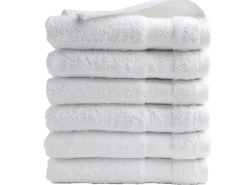 DoubleDry Handtücher^Hotel 50 x 100 cm 6er-Set Handtüchern - Weiß