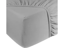 DoubleDry Jersey 180 x 200 cm Spannbettlaken - Light grey< Spannbettlaken