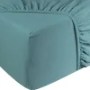 DoubleDry Spannbettlaken-Jersey 140 x 200 cm Spannbettlaken - Petrol