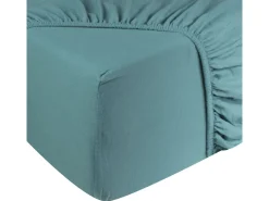 DoubleDry Spannbettlaken-Jersey 140 x 200 cm Spannbettlaken - Petrol