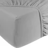 DoubleDry Spannbettlaken-Jersey 90 x 200 cm Spannbettlaken - Light grey