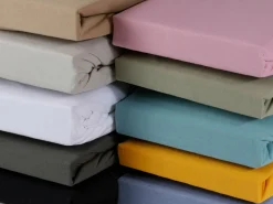 DoubleDry Jersey 90 x 200 cm Spannbettlaken - Petrol< Spannbettlaken