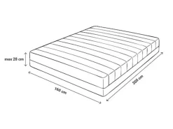 DoubleDry Jersey 160 x 200 cm Spannbettlaken - White< Spannbettlaken
