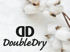 DoubleDry Geschirr- & Küchentücher^Leaves 50 x 50 cm 6-er Set Küchentüchern - Hellbeige
