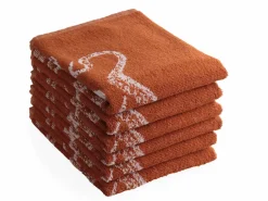 DoubleDry Meer 50 x 50 cm 6-er Set Küchentüchern - Rot< Geschirr- & Küchentücher