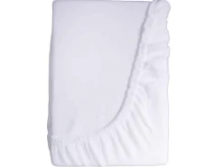 DoubleDry Spannbettlaken-Molton 90 x 200 cm spannbettlaken - basic wit