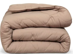 DoubleDry Taupe Bettdecke - 200 x 200 cm< Bettdecken Ohne Bezug