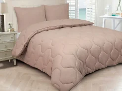 DoubleDry Taupe Bettdecke - 200 x 200 cm< Bettdecken Ohne Bezug