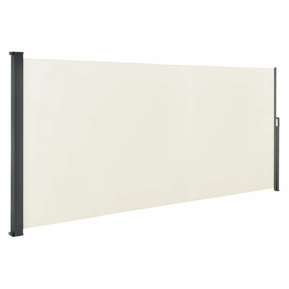 Markenlos Sonnensegel|Sonnensegel^Dubai 500 x 200 beige Seitenmarkise