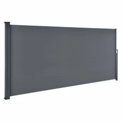 Markenlos Sonnensegel|Sonnensegel^Dubai 500 x 180 grau Seitenmarkise