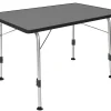 Dukdalf Stabilic II 100 x 68 cm Tisch< Höhenverstellbare Campingtische