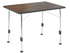Dukdalf Höhenverstellbare Campingtische-Stabilic III Holznerf Tisch