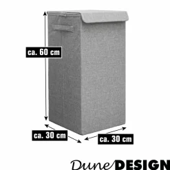 Markenlos Waschkörbe-DuneDesign XXL-Wäschekorb - 50 Liter