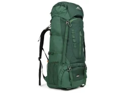 Dutch Mountains 65-75 liter backpack mit Regenschutz - Green< Backpacks