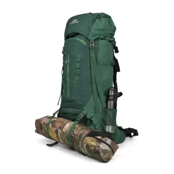 Dutch Mountains 65-75 liter backpack mit Regenschutz - Green< Backpacks