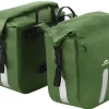 Dutch Mountains Fahrrad Zubehör|Fahrradtaschen-46 Liter doppelte Fahrradtasche - Green