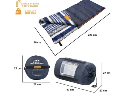 Dutch Mountains Deckenschlafsäcke|Sommerschlafsäcke-Goeree XL Schlafsack
