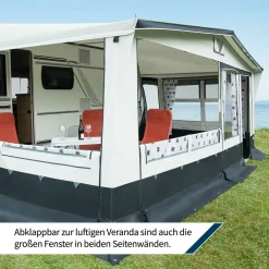 dwt Zelte Ganzjahresvorzelte|Volleinzug Vorzelte-DWT Ambasssador III 240 Größe 19 (1091-1120) Wohnwagenvorzelt
