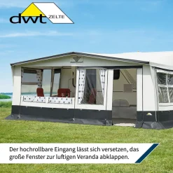 dwt Zelte DWT Ambasssador III 240 Größe 14 (941-970) Wohnwagenvorzelt< Ganzjahresvorzelte|Volleinzug Vorzelte