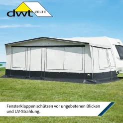 dwt Zelte DWT Ambasssador III 240 Größe 17 (1030-1060) Wohnwagenvorzelt< Ganzjahresvorzelte|Volleinzug Vorzelte