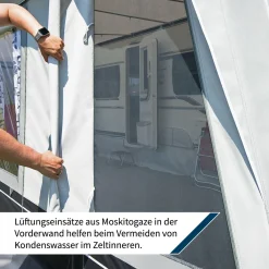 dwt Zelte DWT Domino 250 Größe 17 (1030-1060) Wohnwagenvorzelt< Saisonvorzelte|Volleinzug Vorzelte
