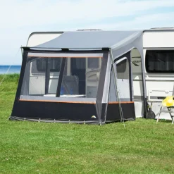 dwt Zelte Teilvorzelte-DWT Fortuna II (250 x 280 cm) Wohnwagen Vorzelt