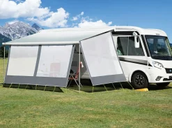 dwt Zelte DWT Happy Sun Seitenwand M weiß Markisenseitenwand< Wohnwagen Sonnendach Mit Seitenwände|Seitenwände
