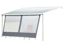 dwt Zelte DWT Happy Sun Vorderwand 240cm weiß Markisenvorderwand< Vorderwände
