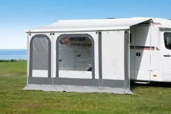 dwt Zelte Vorderwände-DWT It´s Holiday 100 cm Markise Vorderwand mit Fenster