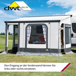 dwt Zelte Vorderwände^DWT It's Holiday Markisenvorderwand - 300 cm