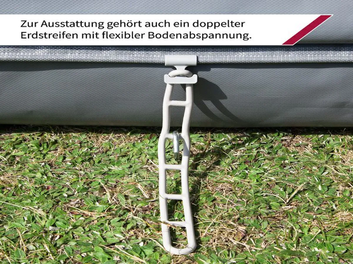 dwt Zelte DWT Rain Outside 150 Markisenvorderwand mit Fenster< Vorderwände