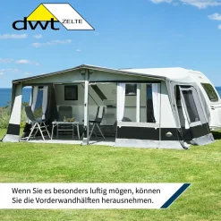 dwt Zelte DWT Travel Comfort Air 240 Gr. 51 (956-980) Wohnwagen Vorzelt< Luftvorzelte|Luftvorzelte