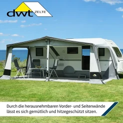 dwt Zelte DWT Travel Comfort Air 240 Gr. 31 (906-930) Wohnwagen Vorzelt< Luftvorzelte|Luftvorzelte