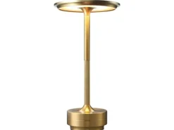 Warmpi Campinglampen Aufladbar|Campinglampen Aufladbar-Eclips LED Tischlampe - Gold