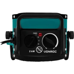 VONROC Elektroheizungen|Elektroheizungen^Elektroheizung 2000 Watt Heizlüfter - Green