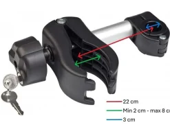 Enduro BC260 Framehalter – kurz< Fahrradklemmen