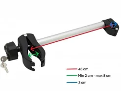 Enduro BC260 Framehalter – lang< Fahrradklemmen