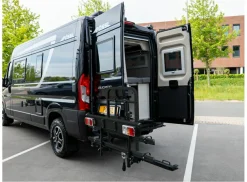 Enduro Sesamo Campervan Fahrradträger mit Chassisbefestigung - Black< Fahrradträger Wohnmobil